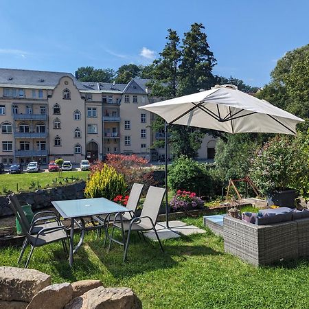 Uo2 - Urlaubsmagie - Garten, Whirlpool, Sauna Apartment Sebnitz Bagian luar foto