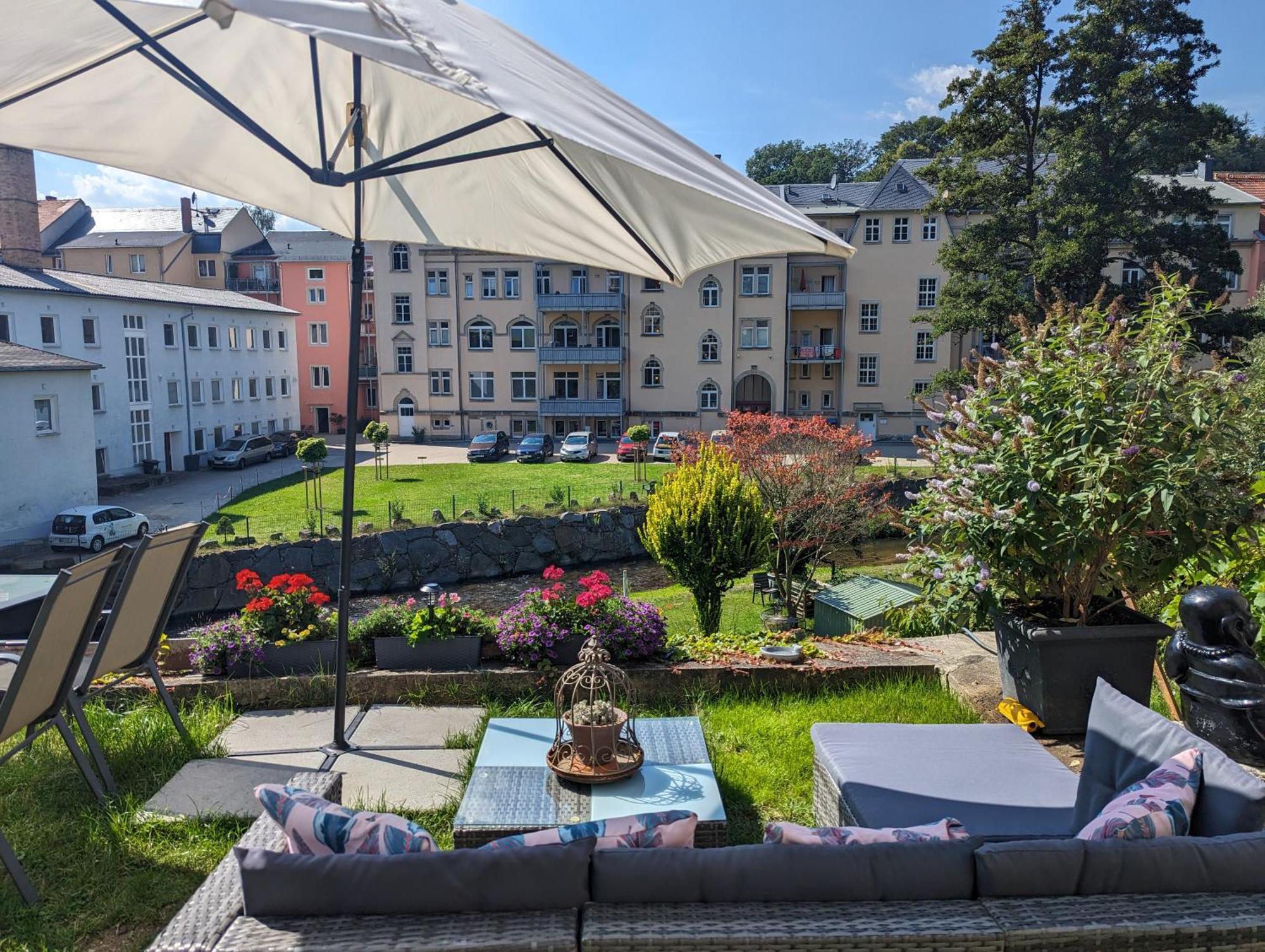 Uo2 - Urlaubsmagie - Garten, Whirlpool, Sauna Apartment Sebnitz Bagian luar foto