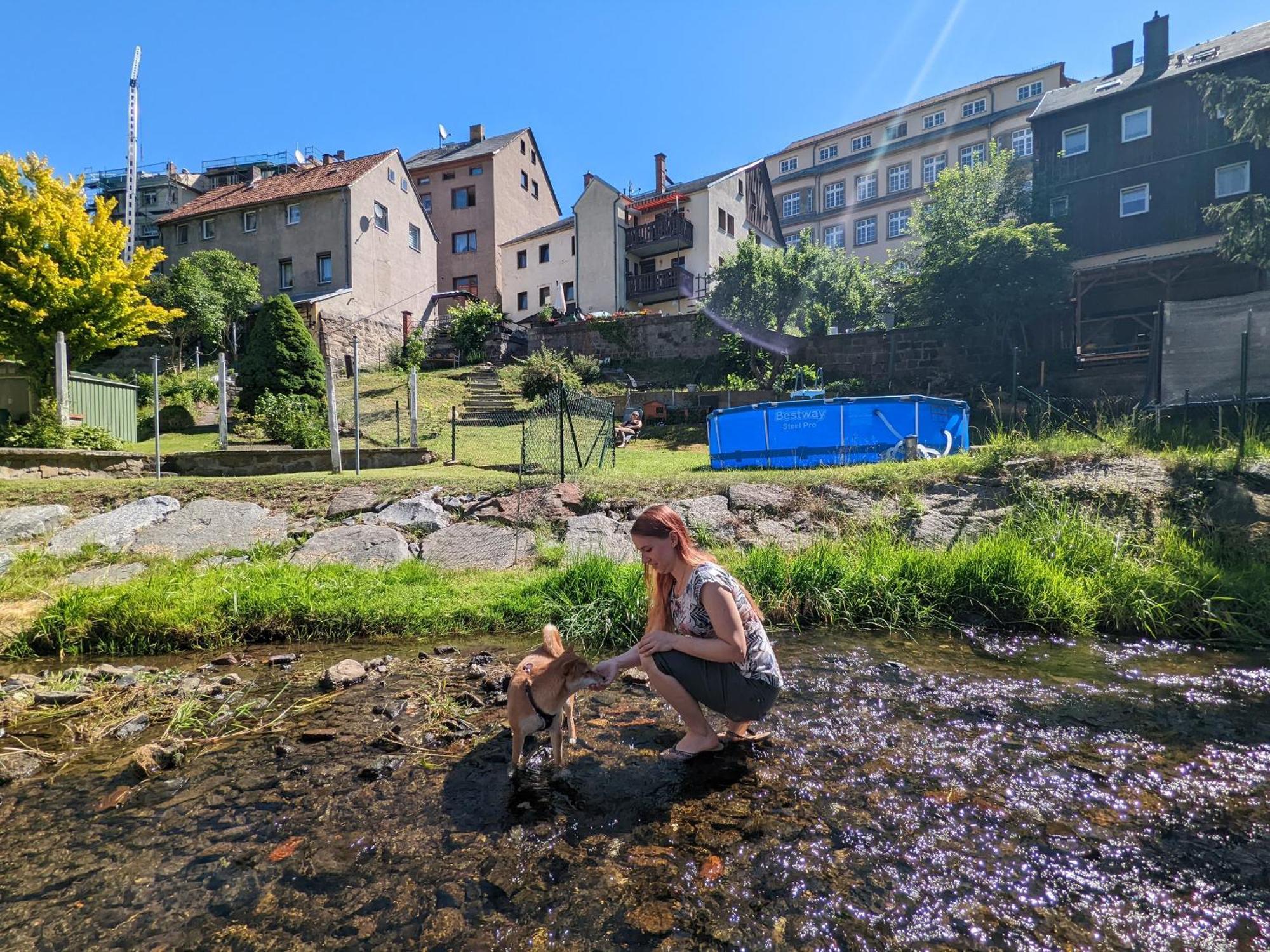 Uo2 - Urlaubsmagie - Garten, Whirlpool, Sauna Apartment Sebnitz Bagian luar foto