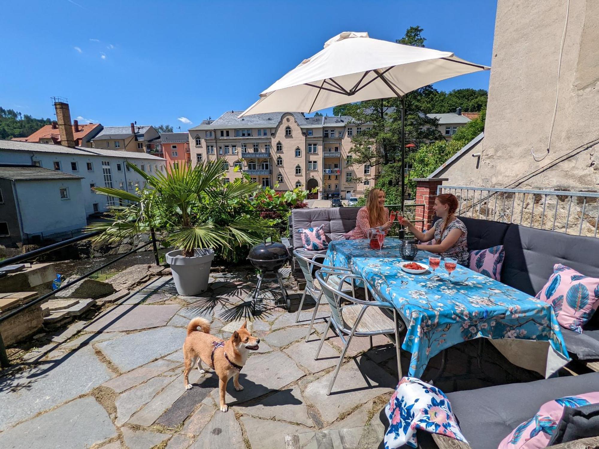 Uo2 - Urlaubsmagie - Garten, Whirlpool, Sauna Apartment Sebnitz Bagian luar foto