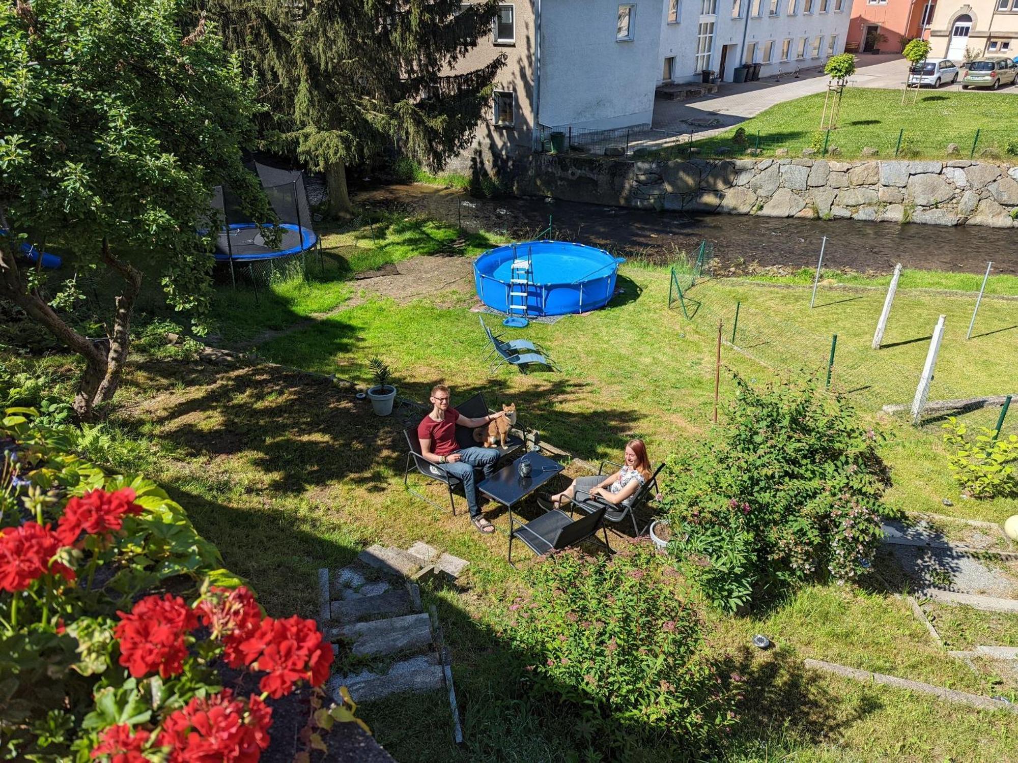 Uo2 - Urlaubsmagie - Garten, Whirlpool, Sauna Apartment Sebnitz Bagian luar foto
