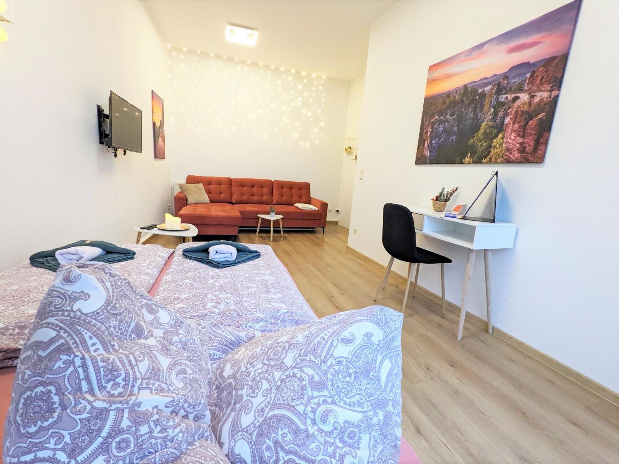 Uo2 - Urlaubsmagie - Garten, Whirlpool, Sauna Apartment Sebnitz Bagian luar foto
