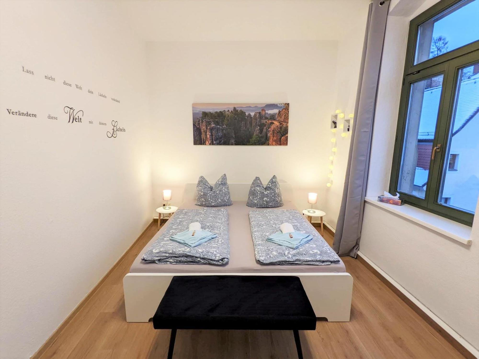 Uo2 - Urlaubsmagie - Garten, Whirlpool, Sauna Apartment Sebnitz Bagian luar foto
