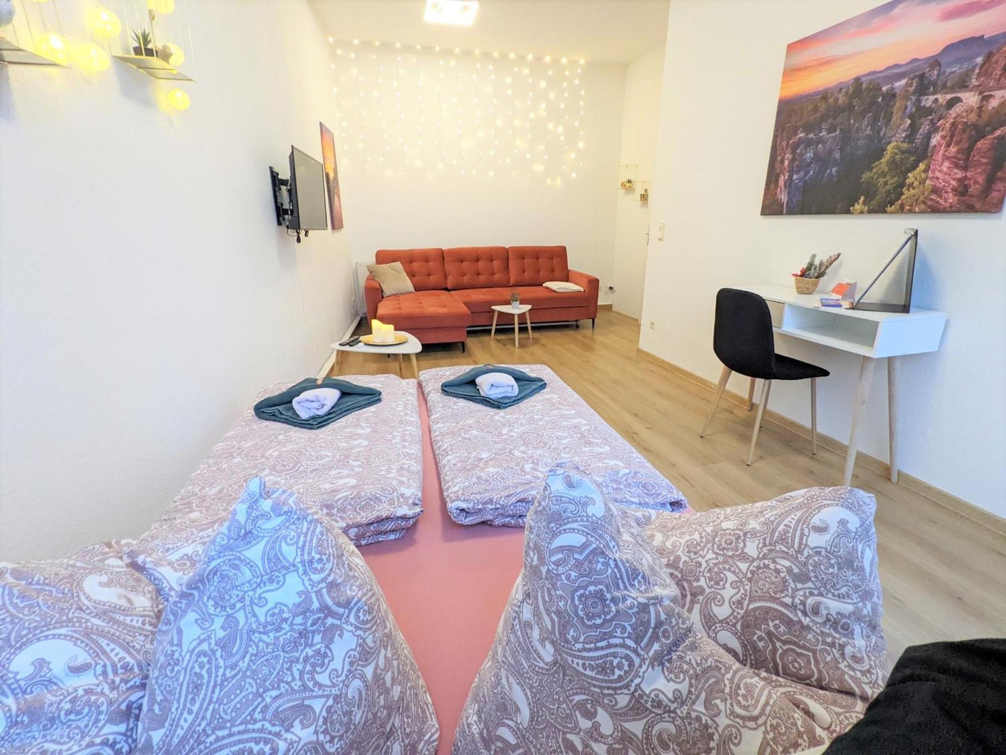Uo2 - Urlaubsmagie - Garten, Whirlpool, Sauna Apartment Sebnitz Bagian luar foto